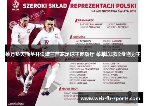 莱万多夫斯基开设波兰首家足球主题餐厅 菜单以球形食物为主 莱万多夫斯基开设波兰首家足球主题餐厅 菜单以球形食物为主