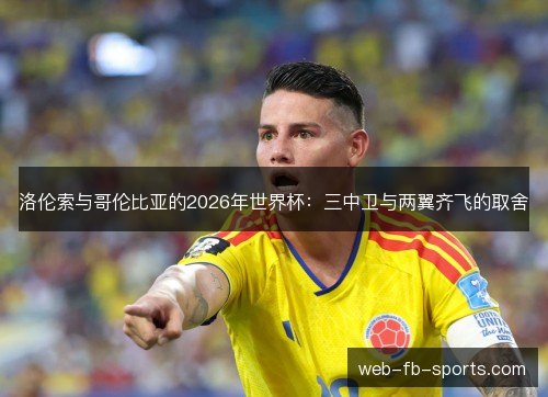 洛伦索与哥伦比亚的2026年世界杯：三中卫与两翼齐飞的取舍